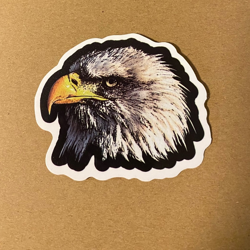 🌈20/$5🌈 Eagle Head Sticker